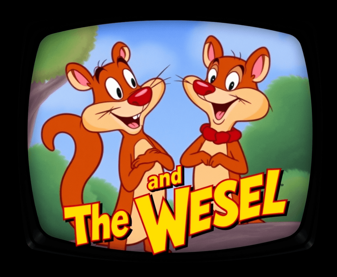 Melvin and the weasel television show logo