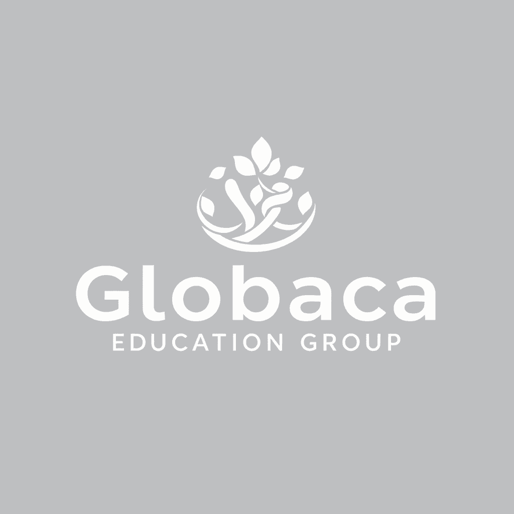 create a professional logo for Globaca Education Group. We are international school operators and management consultants working in the. MENA region. The logo should use no more than 5 colors and not resemble any similar industry company logos.