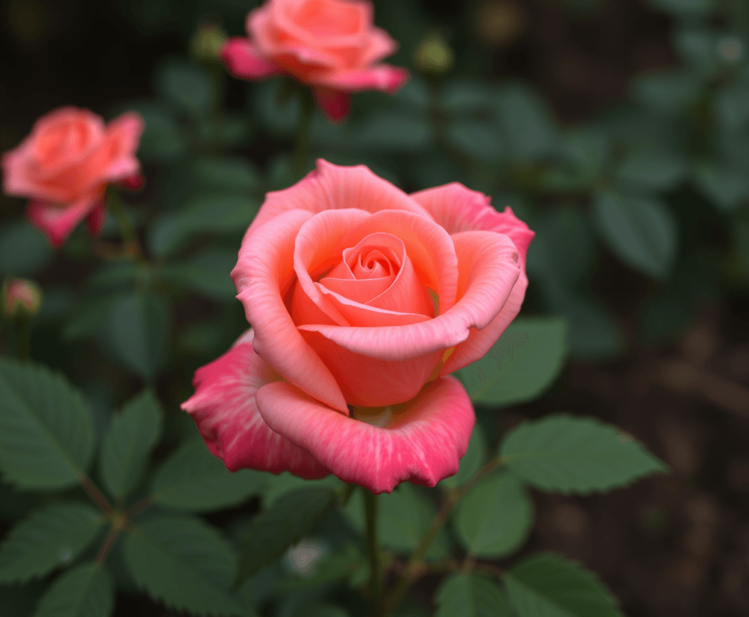 a rose
