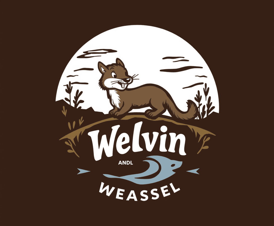 Melvin and the weasel logo